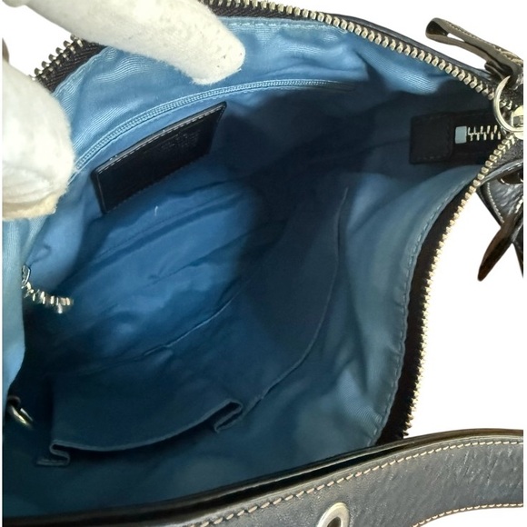 Authentic Coach Black Leather Bucket Shoulder Bag! - Picture 11 of 14